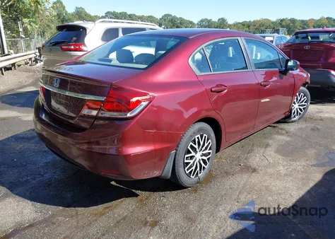 2014 Honda Civic Lx из США, поврежденный, VIN 2HGFB2F52EH509241